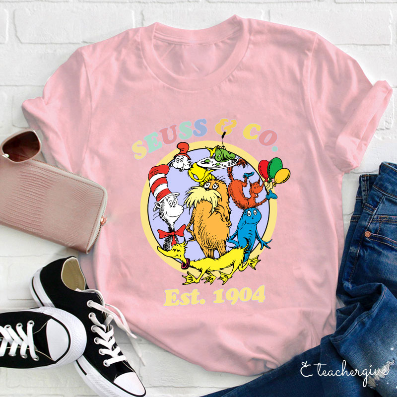 Dr. Seuss Co. Est. 1904 Teacher T-Shirt
