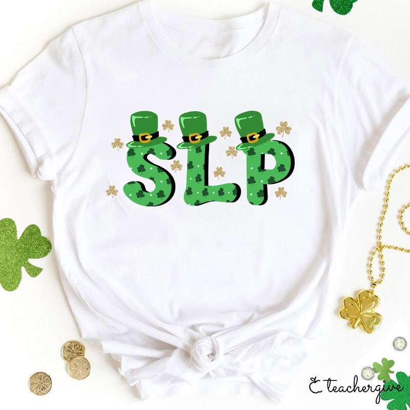 SLP Leprechaun Teacher T-Shirt