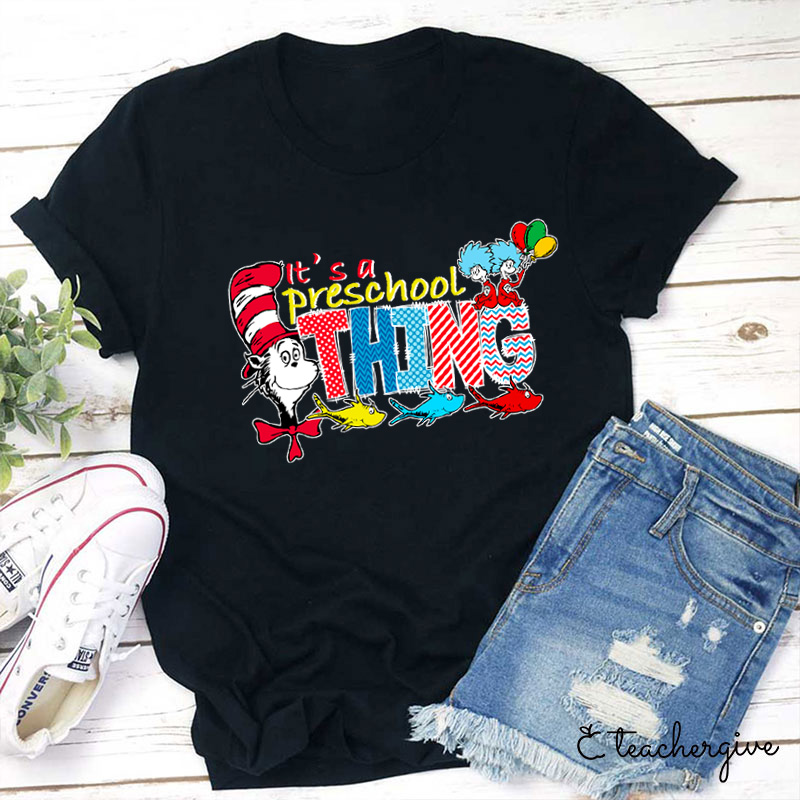 Personalized It's A School Thing Teacher T-Shirt