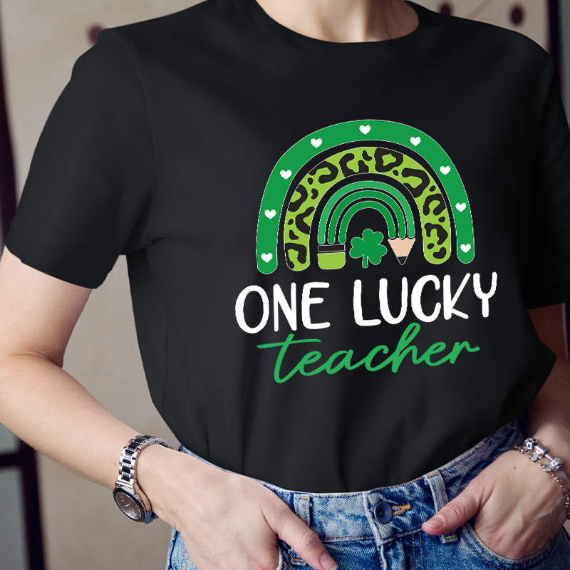 One Lucky Teacher T-Shirt