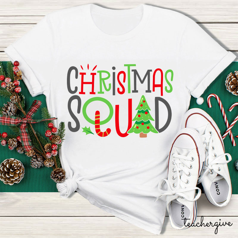 Christmas Squad Teacher T-Shirt