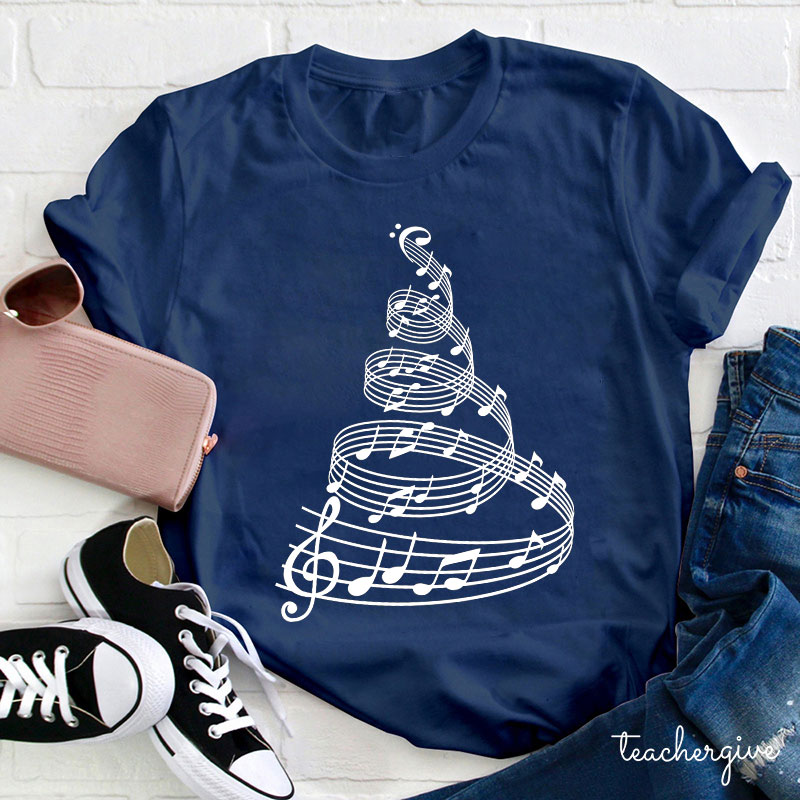 Let's Have A Jolly Musical Night Teacher T-Shirt