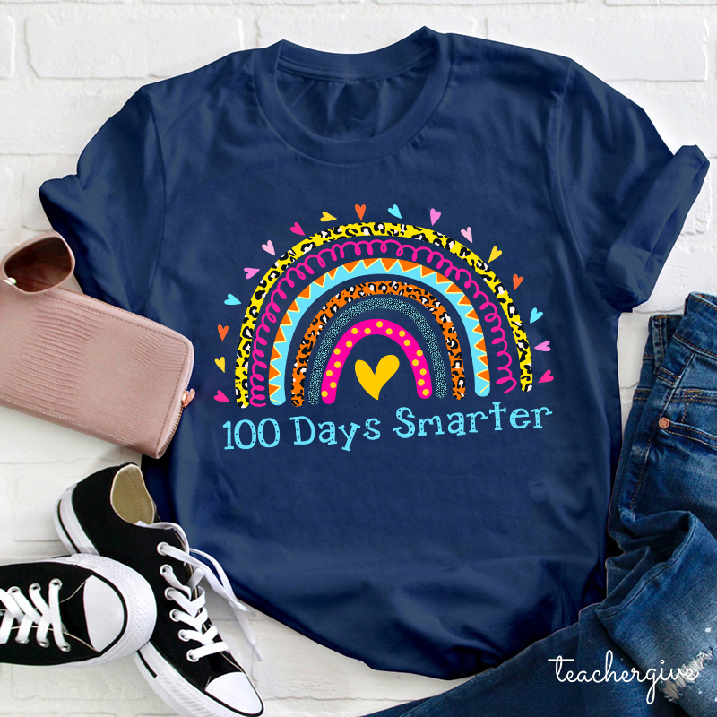 100 Days Smarter Teacher T-Shirt