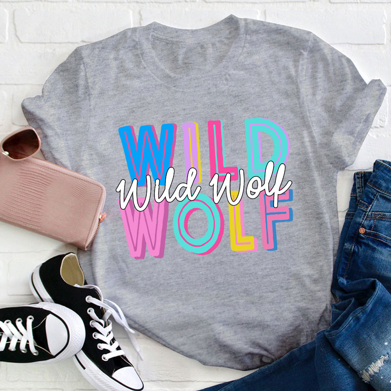 Personalized School Mascot Teacher T-Shirt