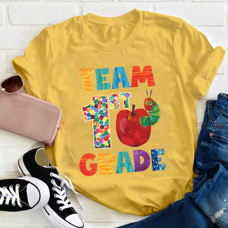 Personalized Grade Team Teacher T-Shirt