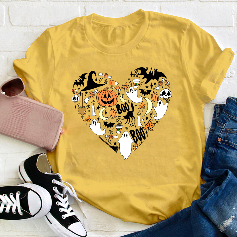 Happy Halloween Boo Boo Teacher T-Shirt