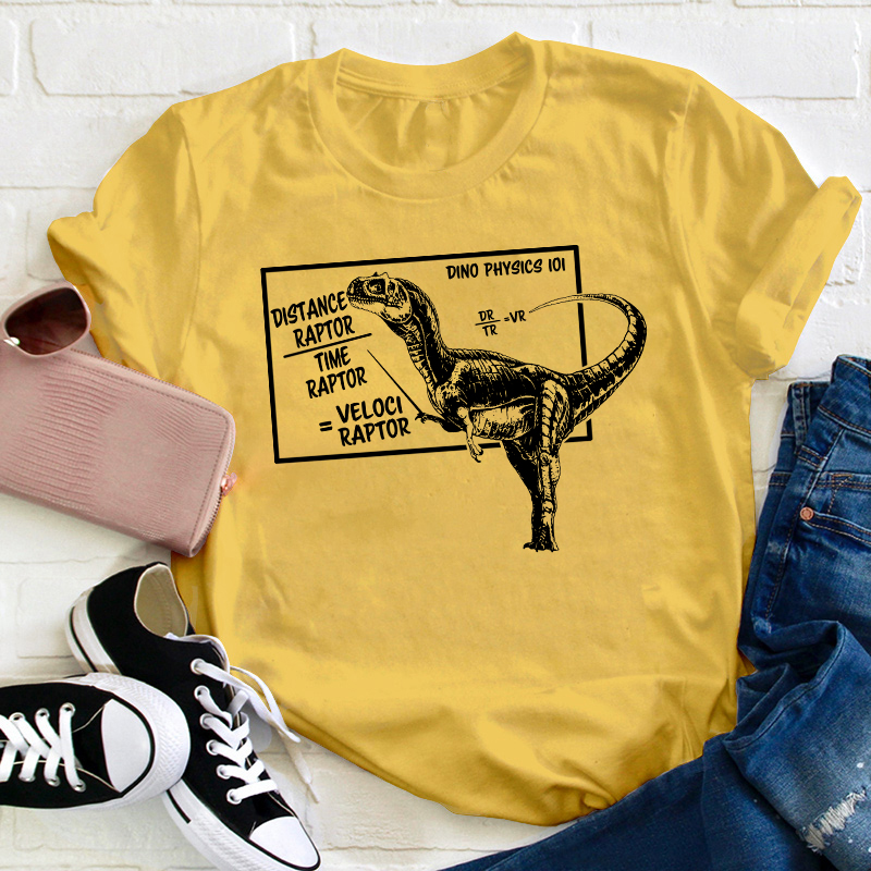Dino Physics Teacher T-Shirt