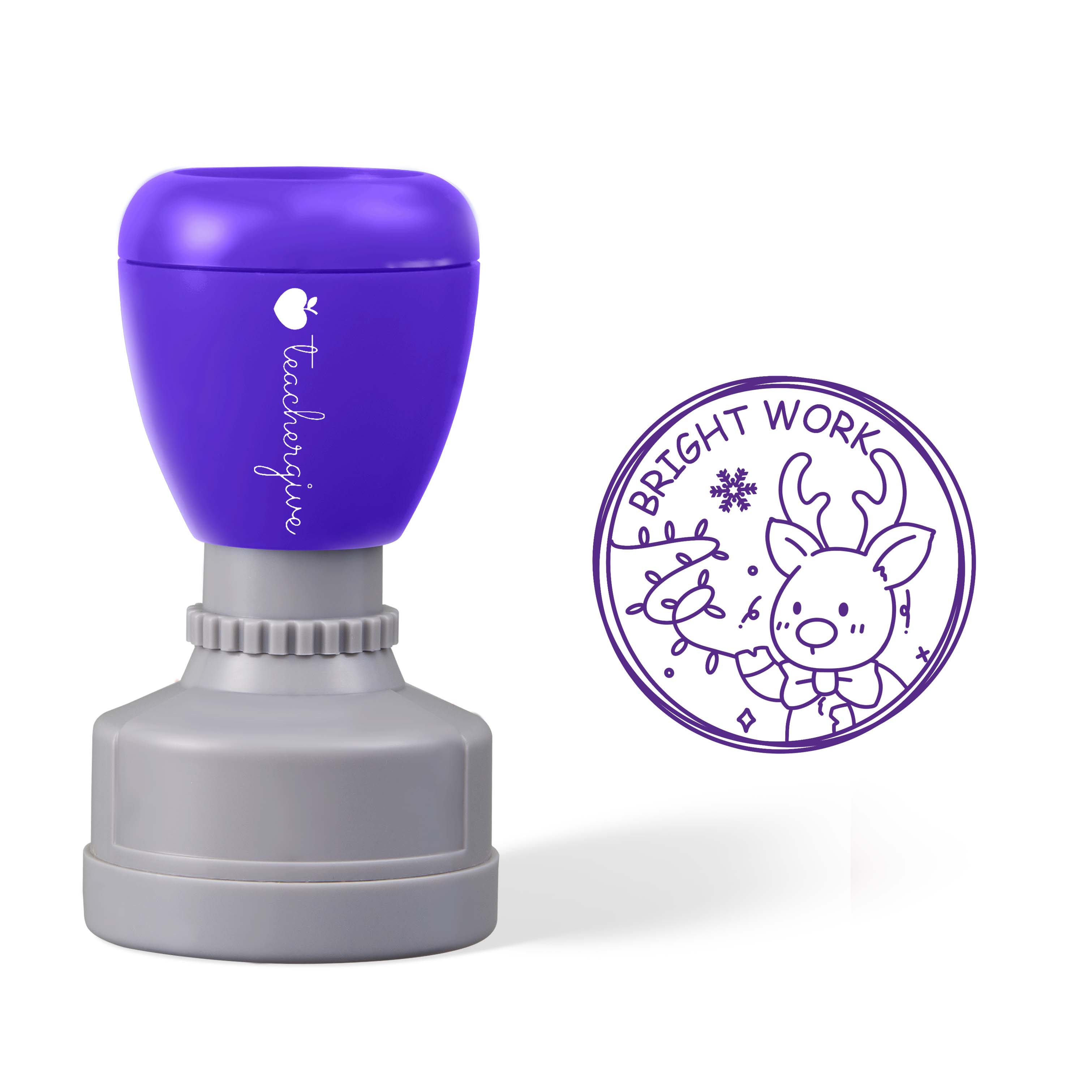 Bright Work Teacher Stamp