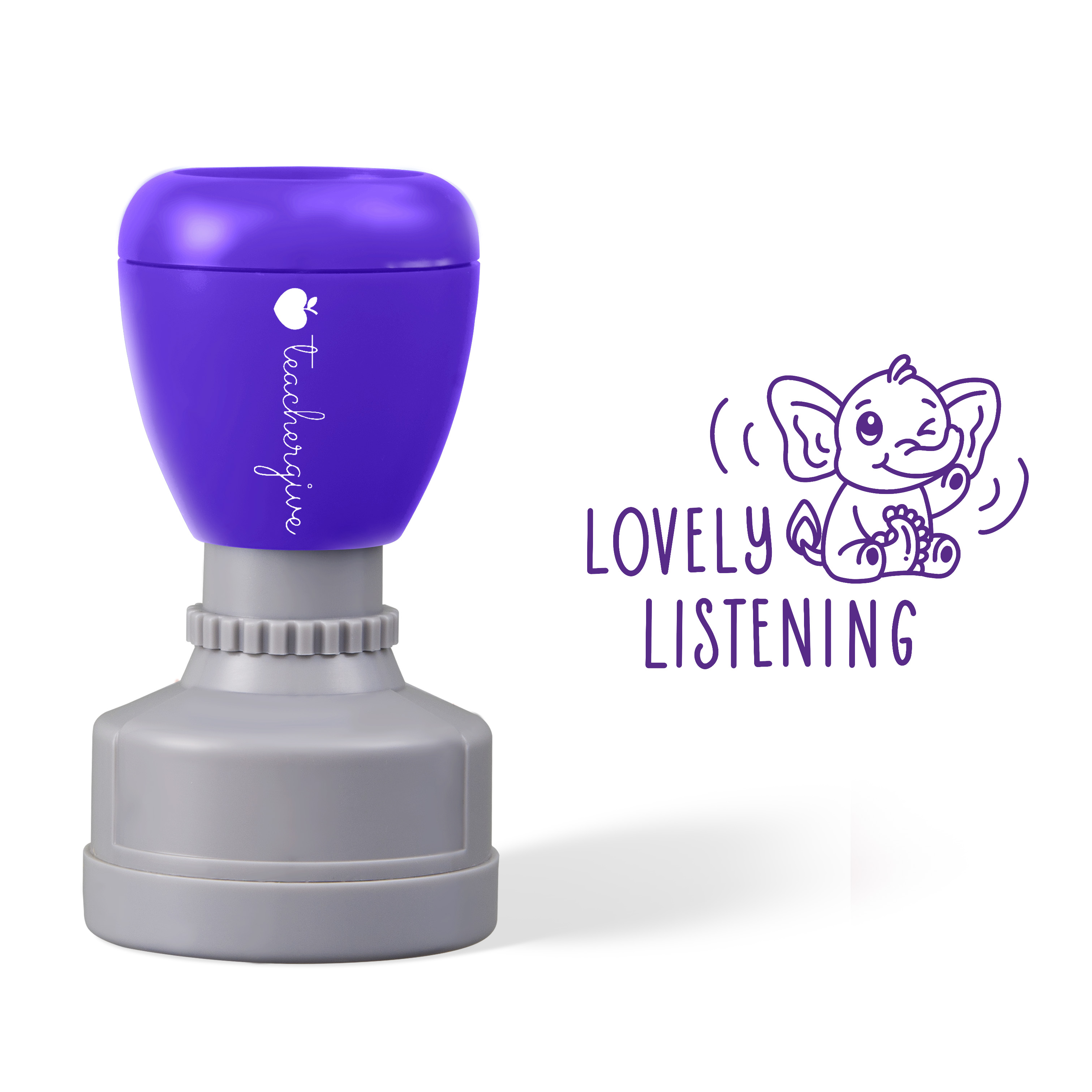 Lovely Listening Stamp