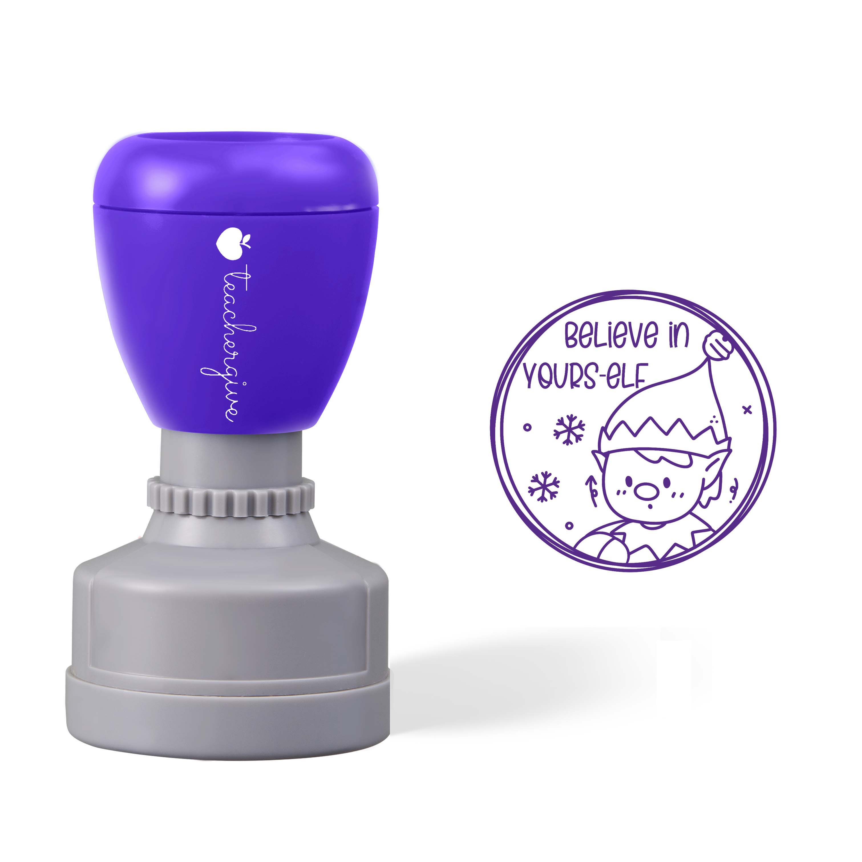 Believe In Yours-elf Teacher Stamp