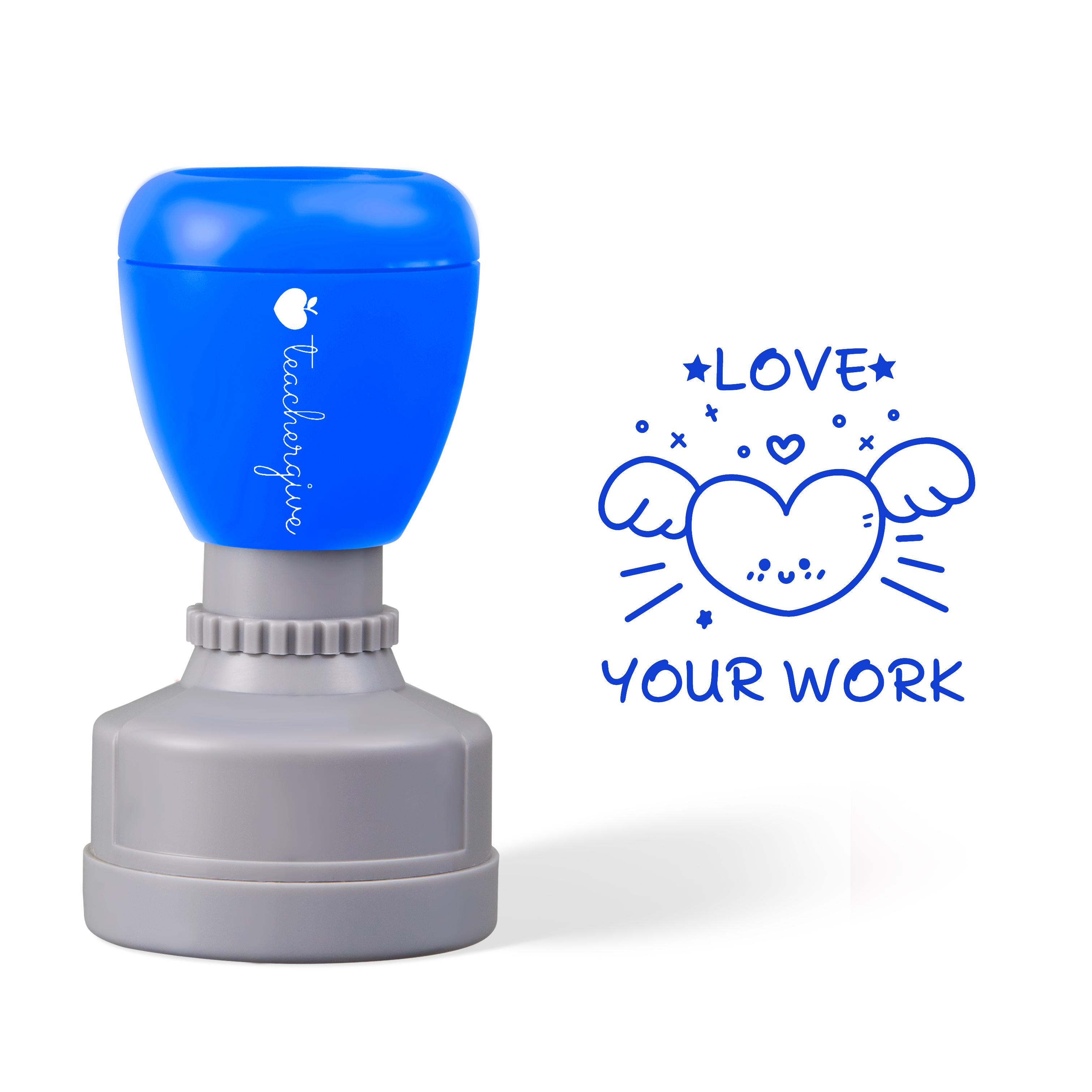 Love Your Work Wings Stamp