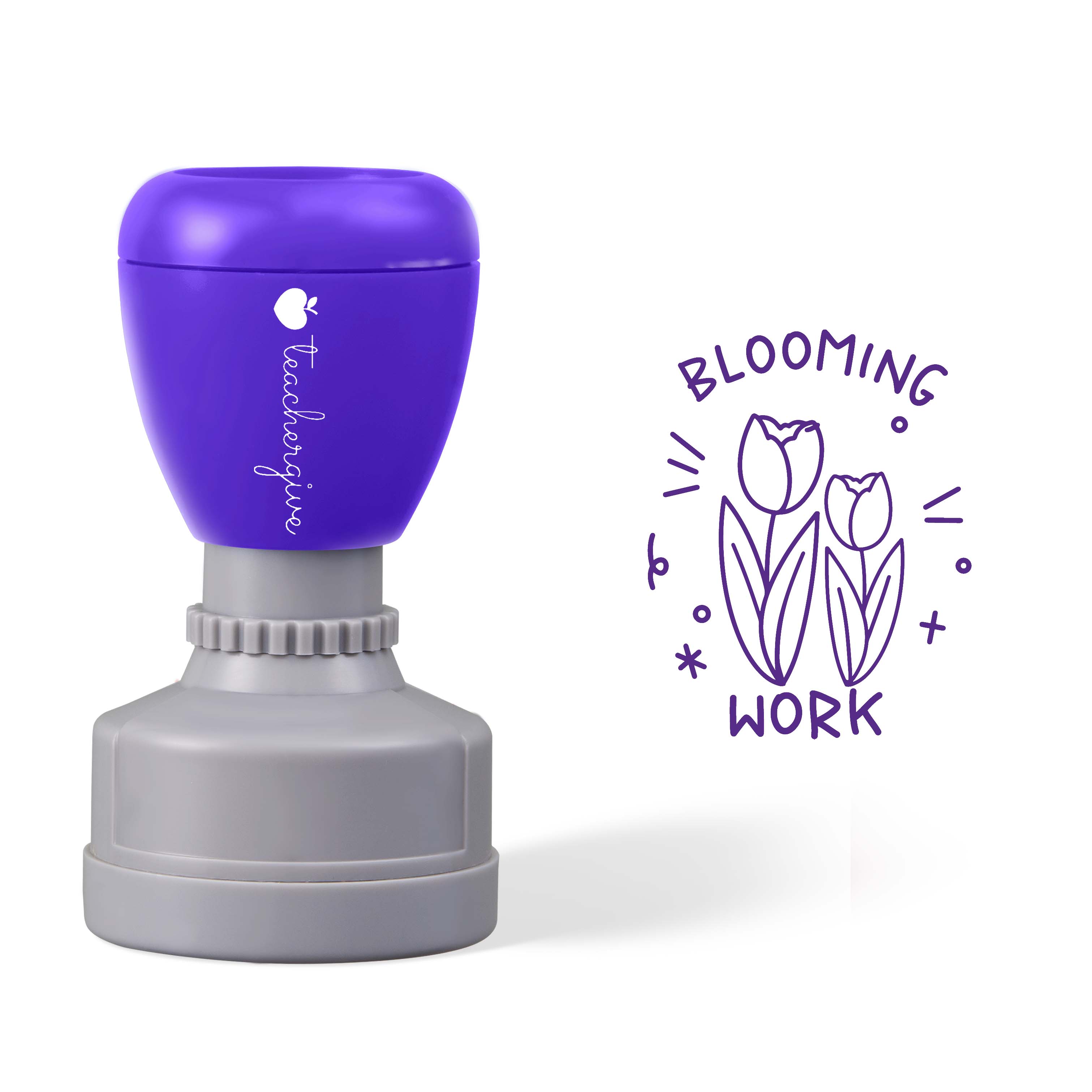 Blooming Work Stamp