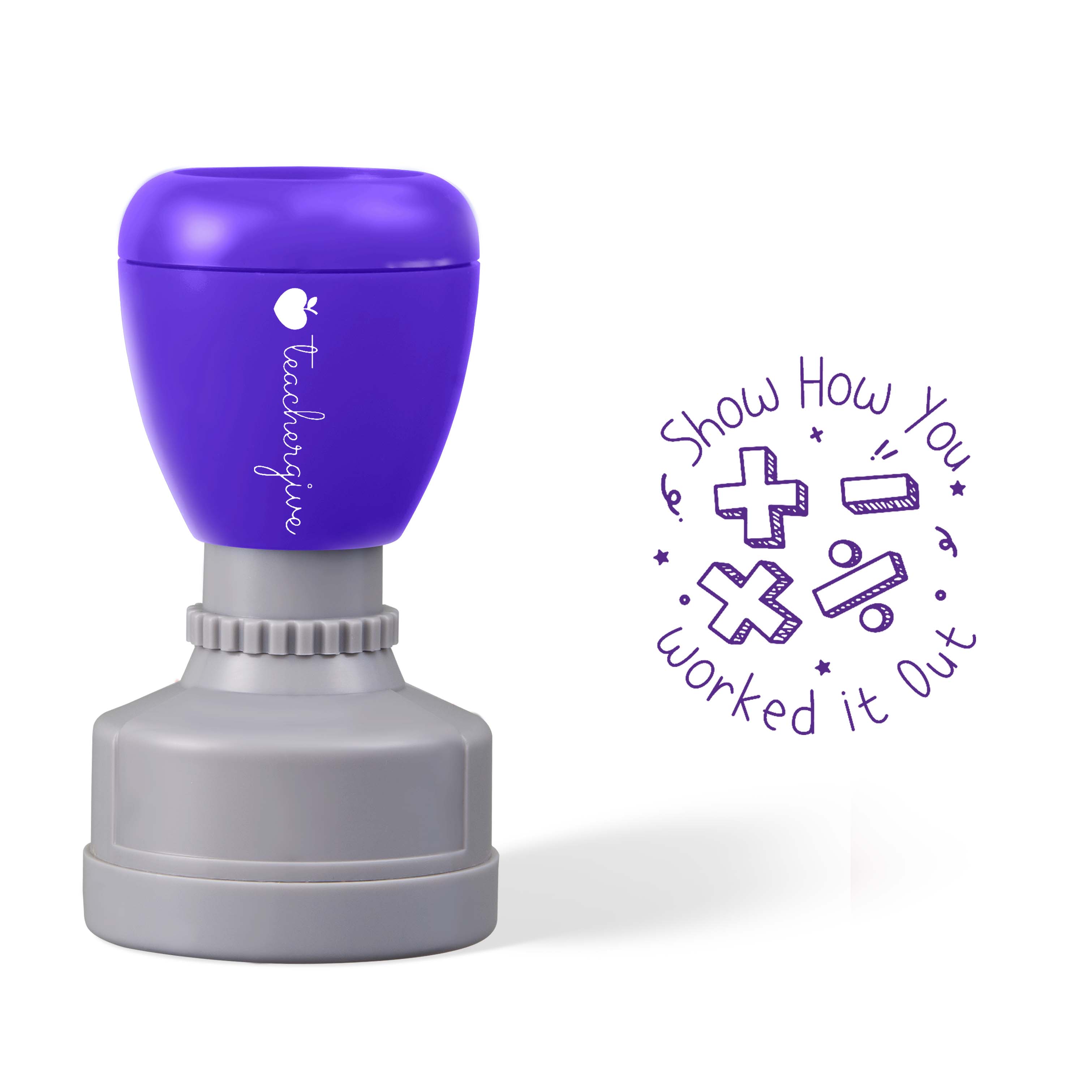 Show How You Worked It Out  Stamp