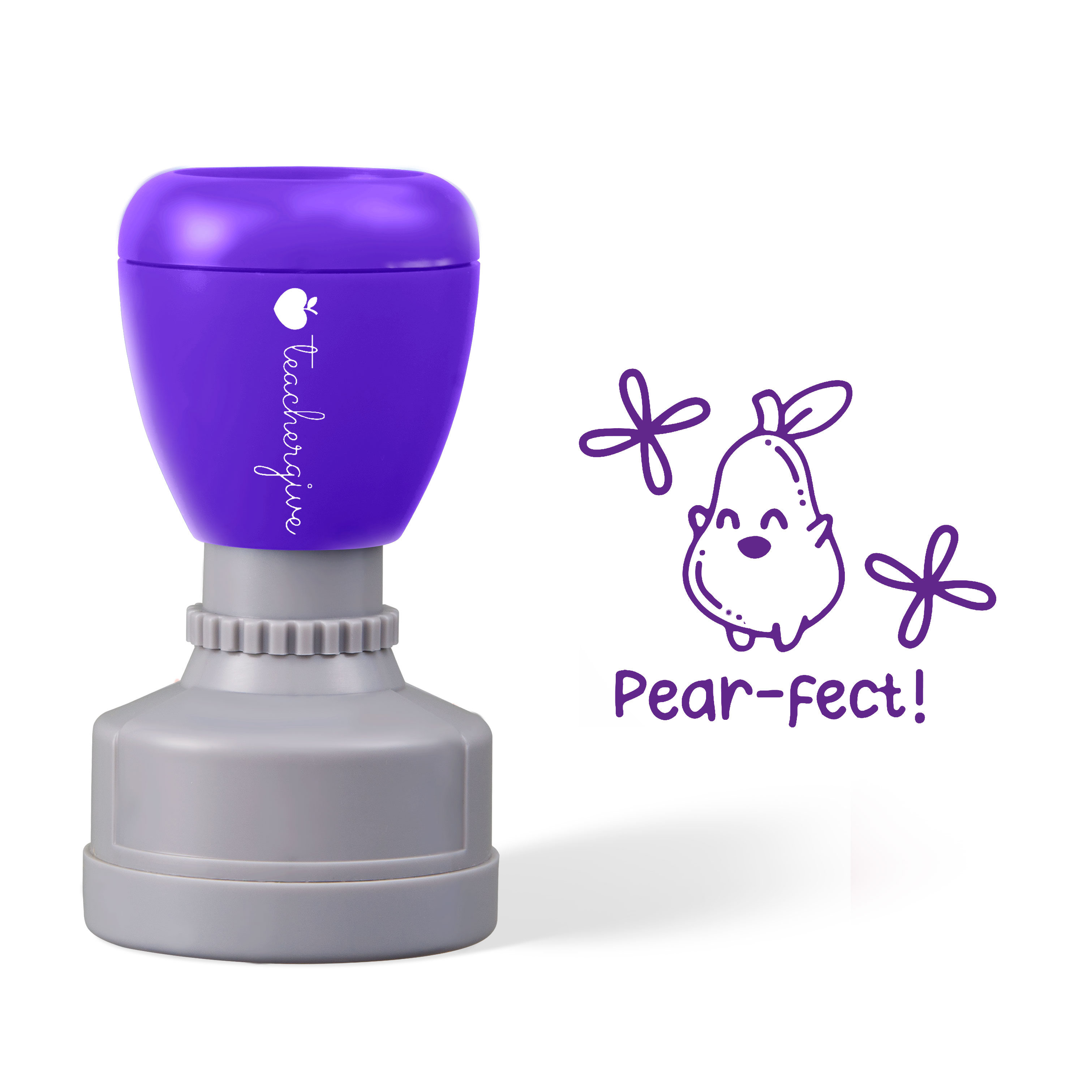 Pear-fect Work Stamp