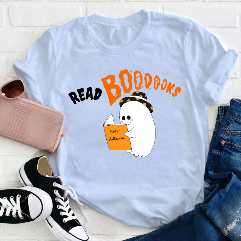 Read Booooks Teacher T-Shirt