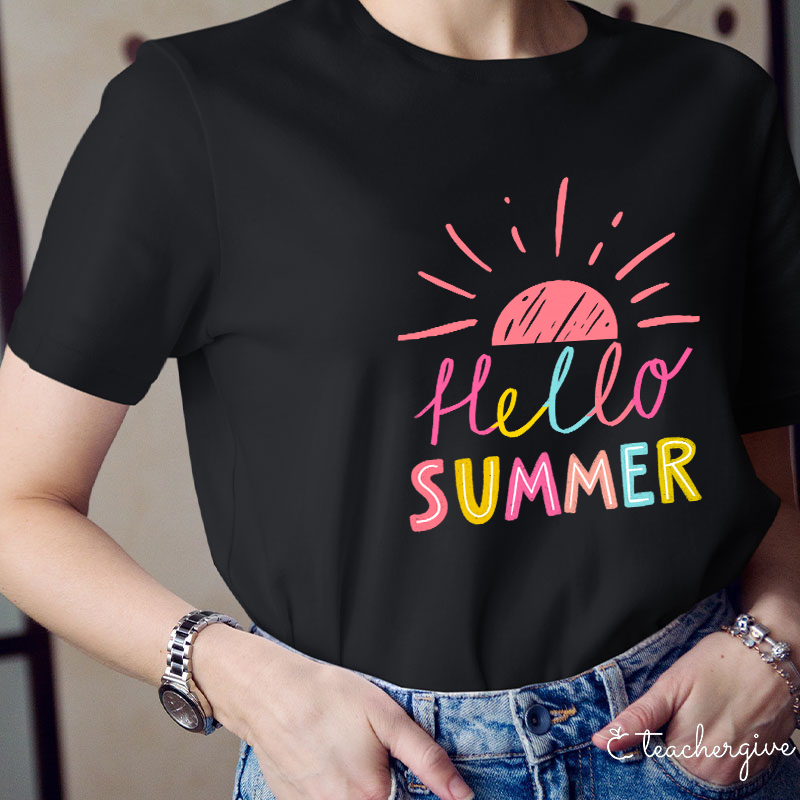 Hello Summer Teacher T-Shirt