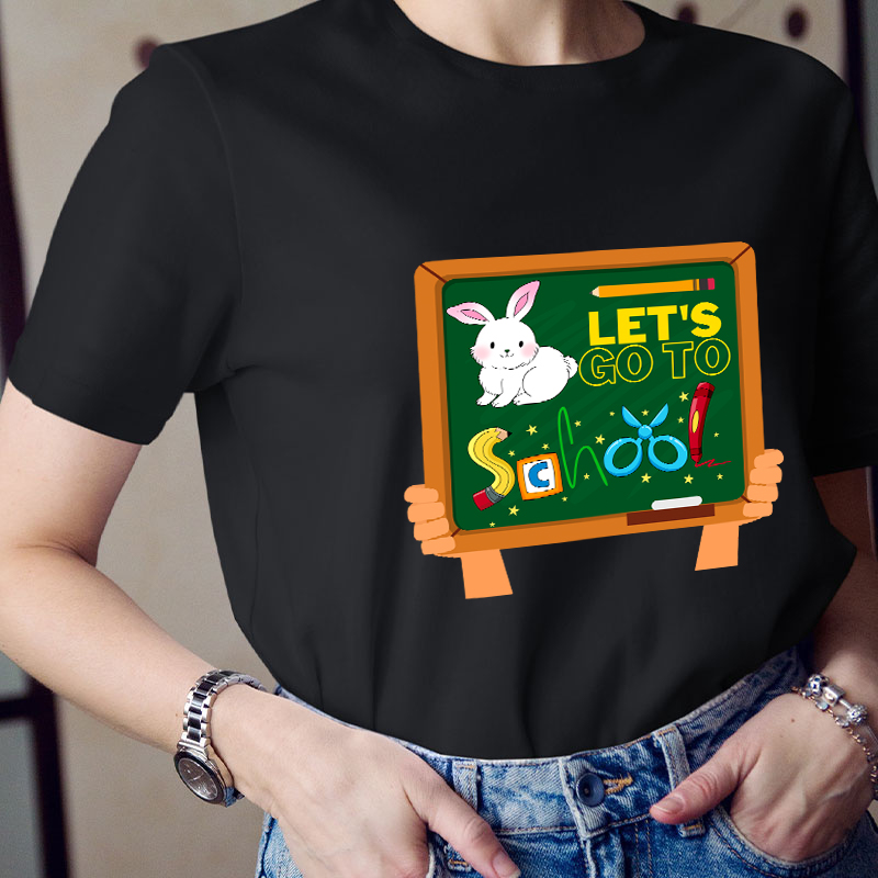 Rabbit Back To School T-Shirt