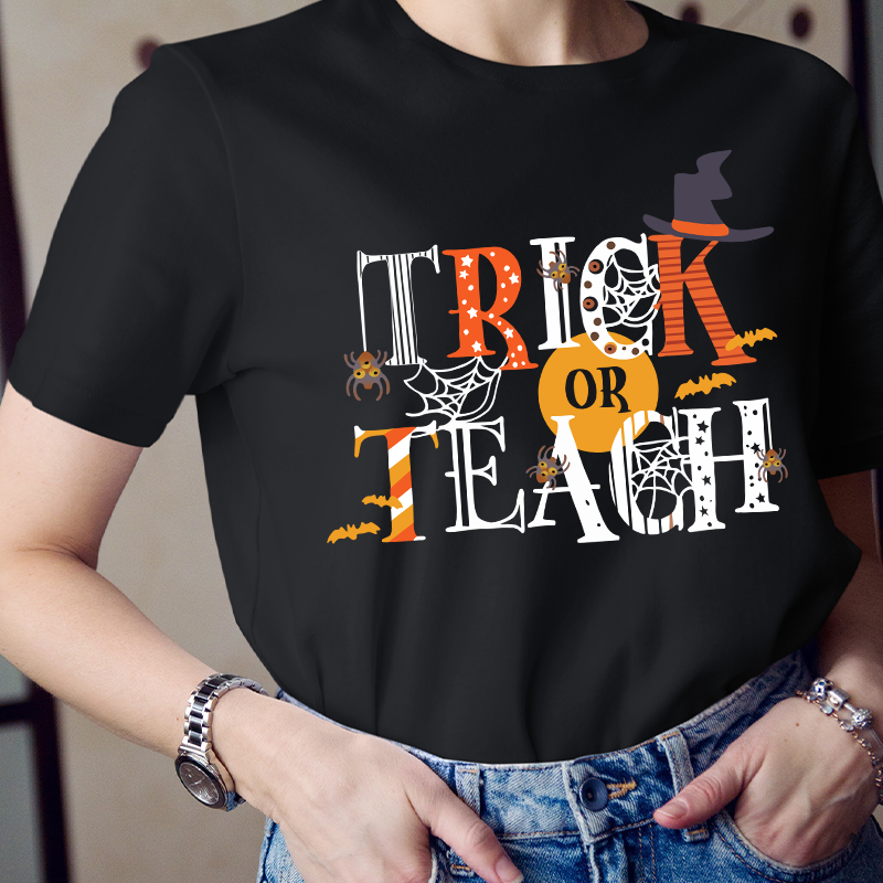 Trick Or Teach Spider T-Shirt