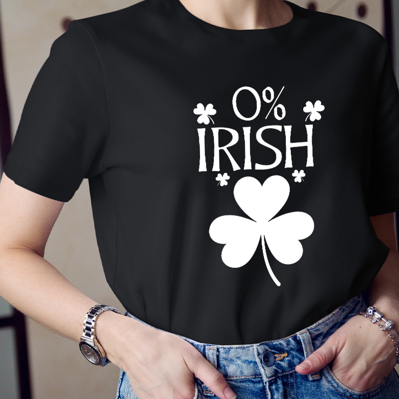 0% Irish Teacher T-Shirt