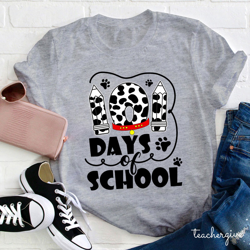 101 Days Of School Teacher T-Shirt