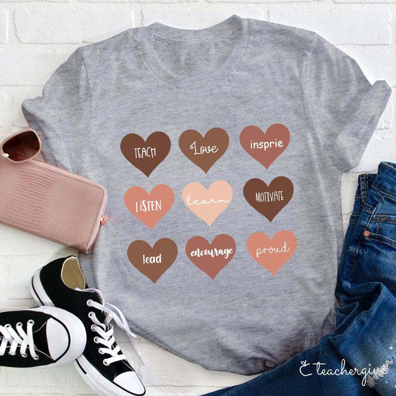 Lead Encourage Proud Teacher T-Shirt