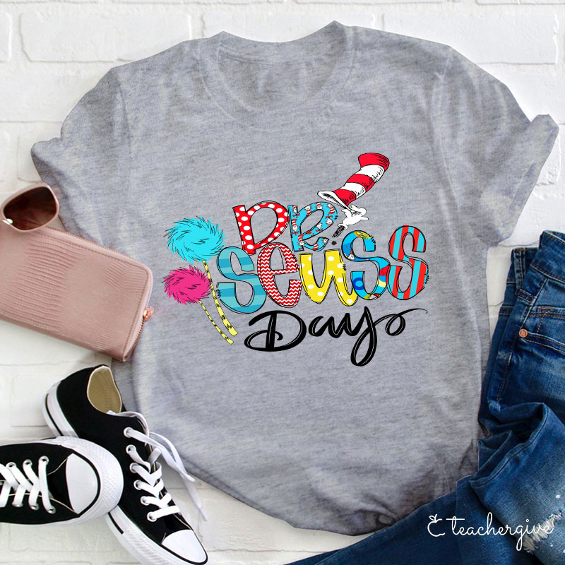 Dr. Seuss Day Teacher T-Shirt