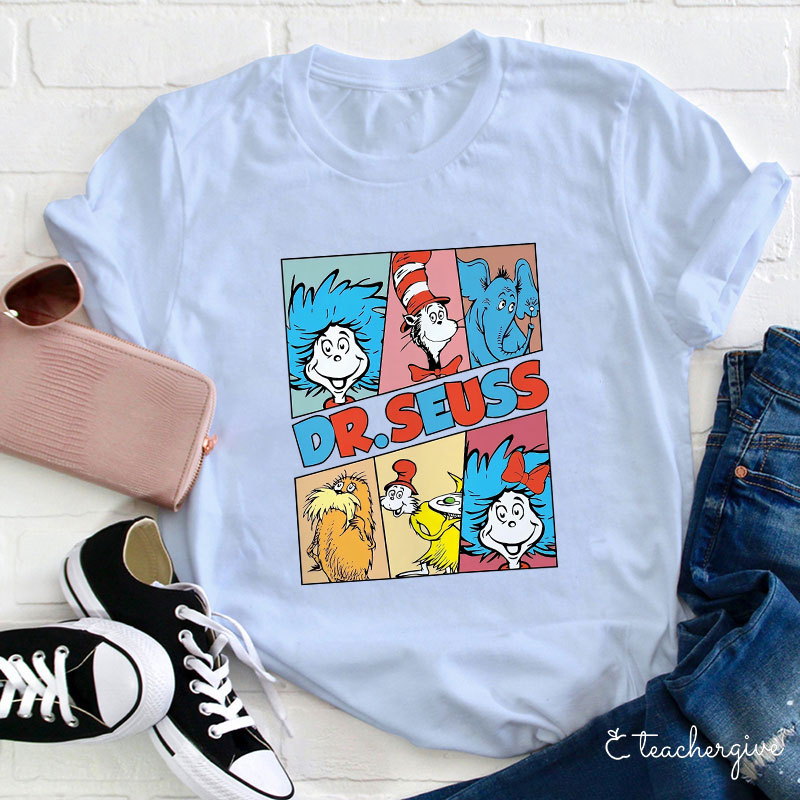 Dr. Seuss Squad Teacher T-Shirt