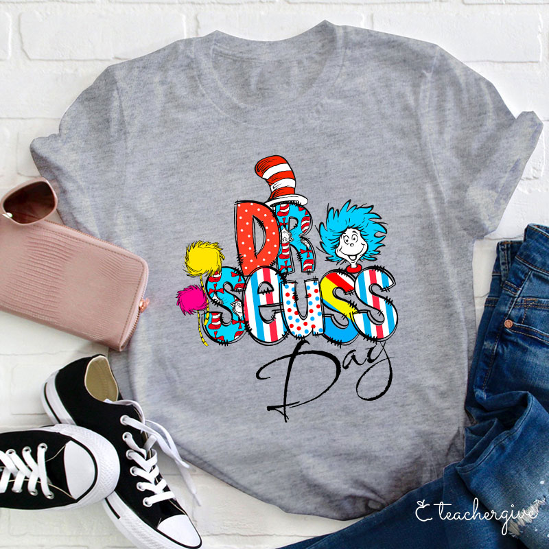 Dr. Seuss Day Celebration Teacher T-Shirt