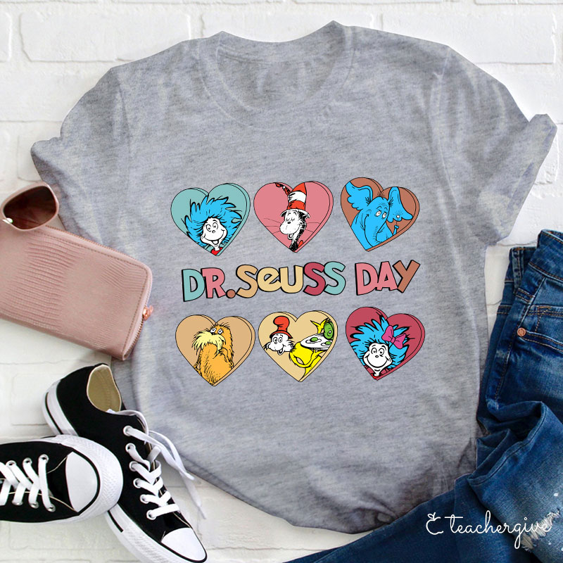 Dr. Seuss Day Teacher T-Shirt