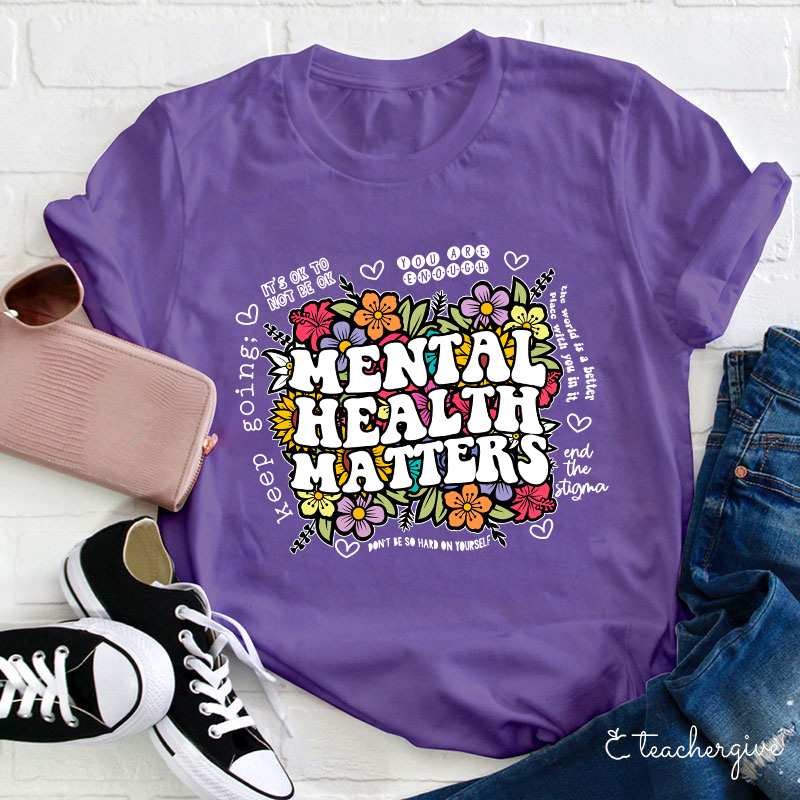 It' Ok Not Be Ok Teacher T-Shirt