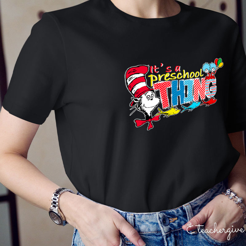 Personalized It's A School Thing Teacher T-Shirt