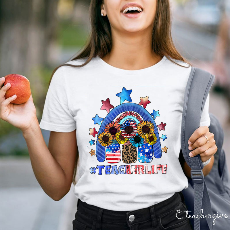 Teacherlife Sunflower T-Shirt