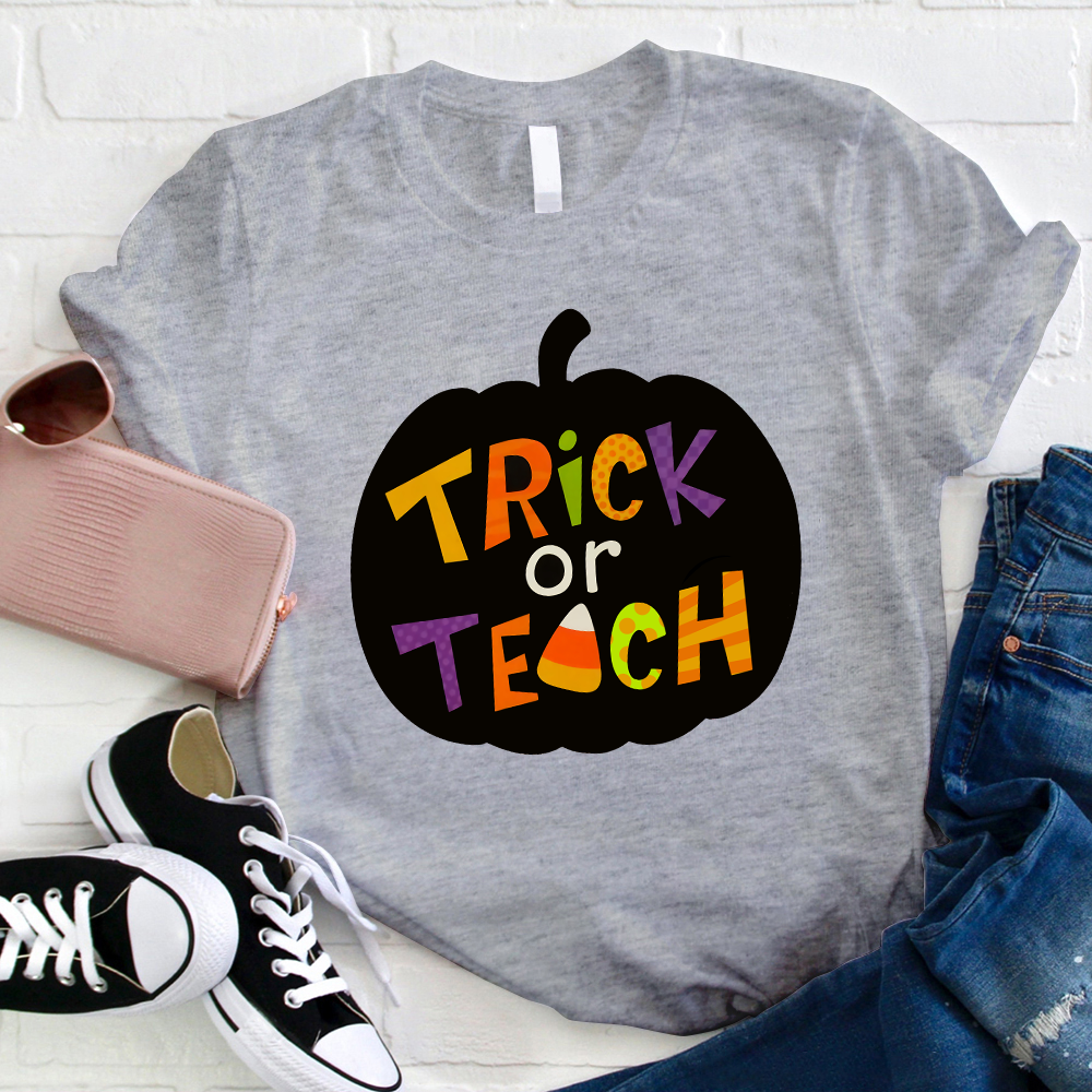 Trick Or Teach Candy Corn T-Shirt
