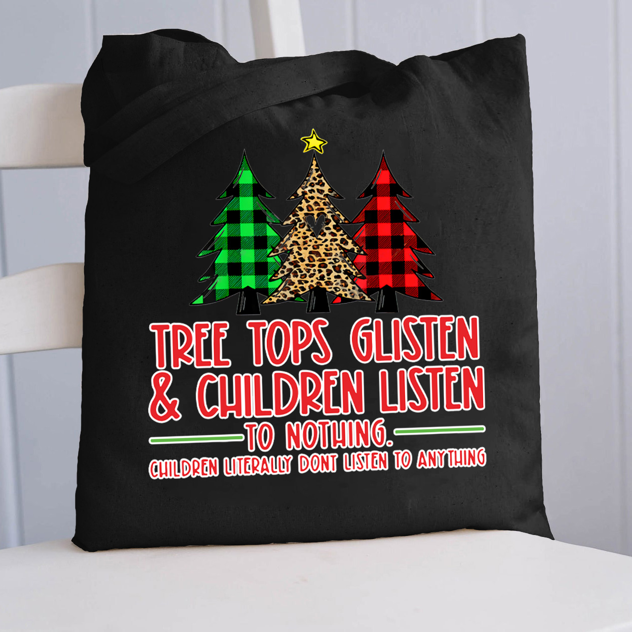 LatestChildren Literally Don't Listen To Anything Tote Bag for Sale-Teachersgram