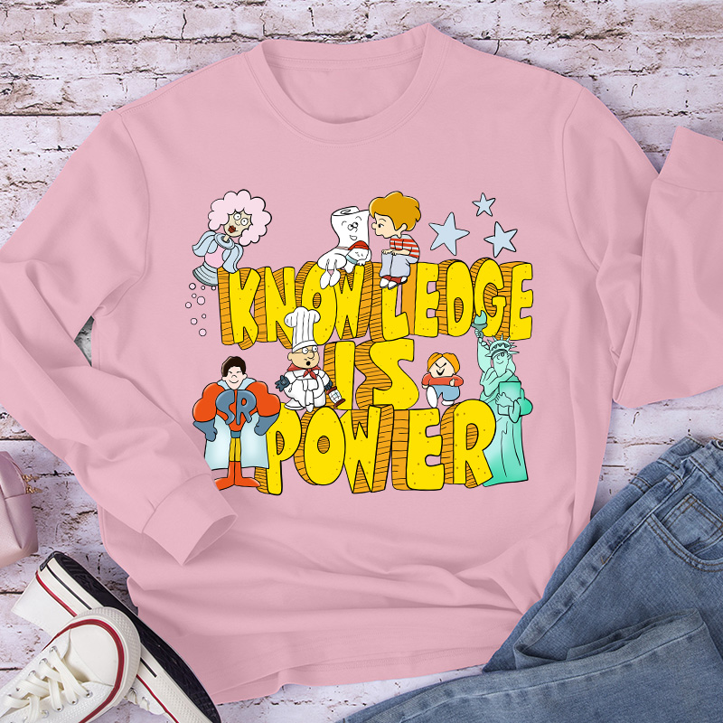 Knowledge Is Power Long Sleeve T-Shirt