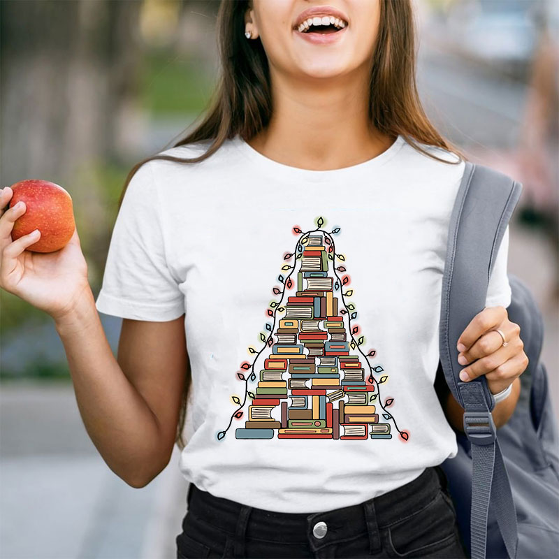 What A Mountain Of Book Teacher T-Shirt