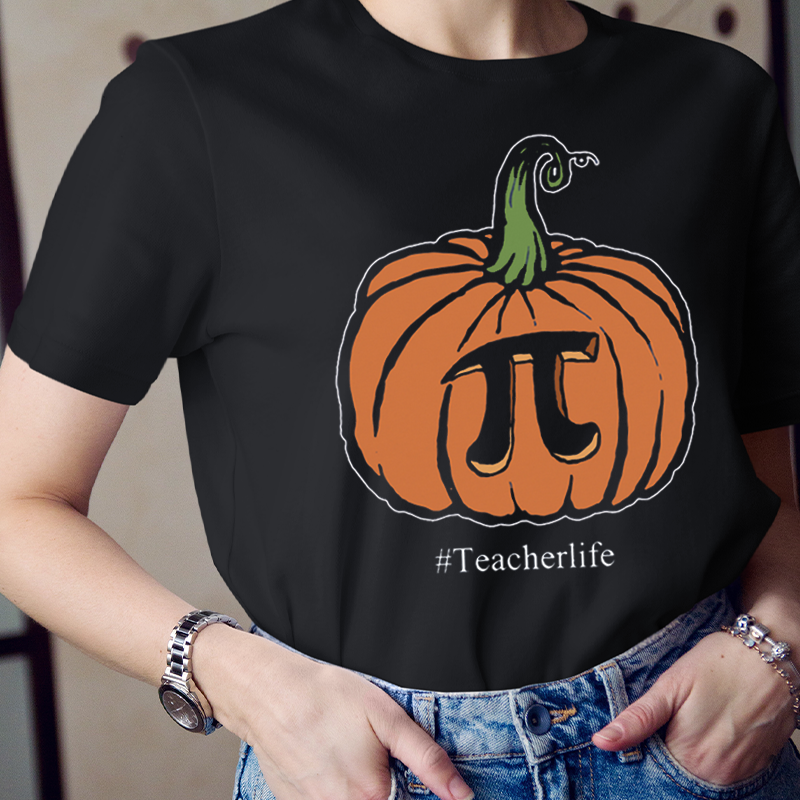 π Teacherlife Pumpkin T-Shirt