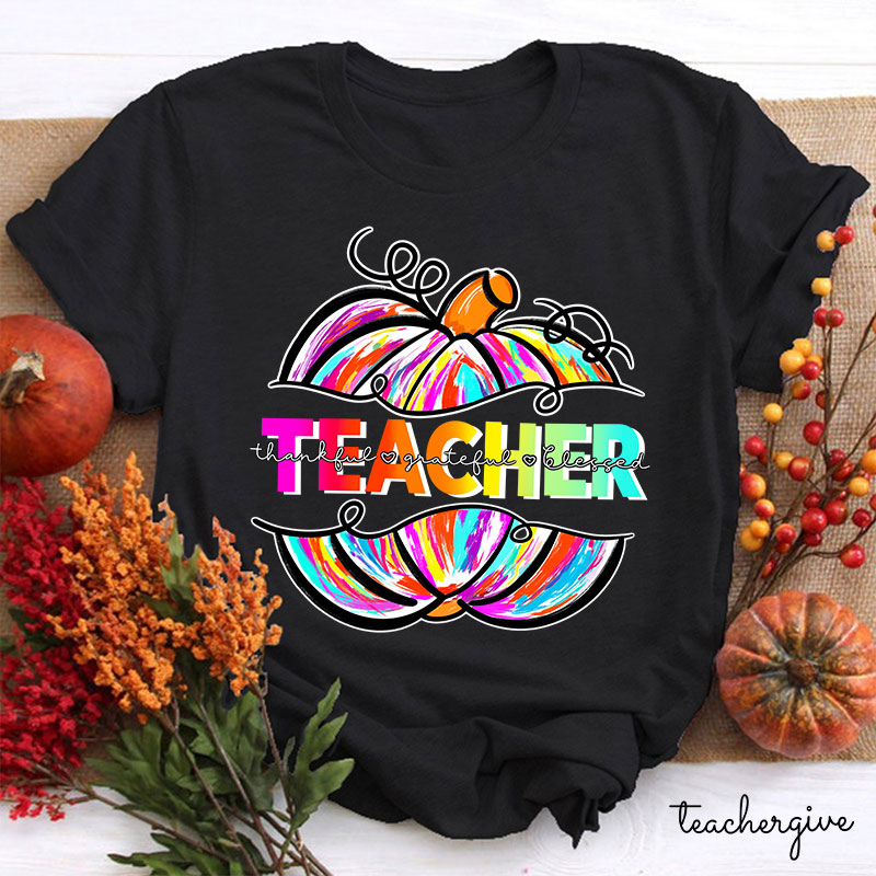Thankful Grateful Blessed T-Shirt