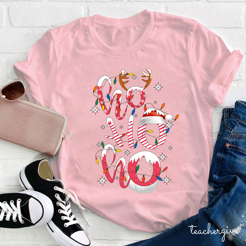 It's A Cold Christmas This Year Teacher T-Shirt