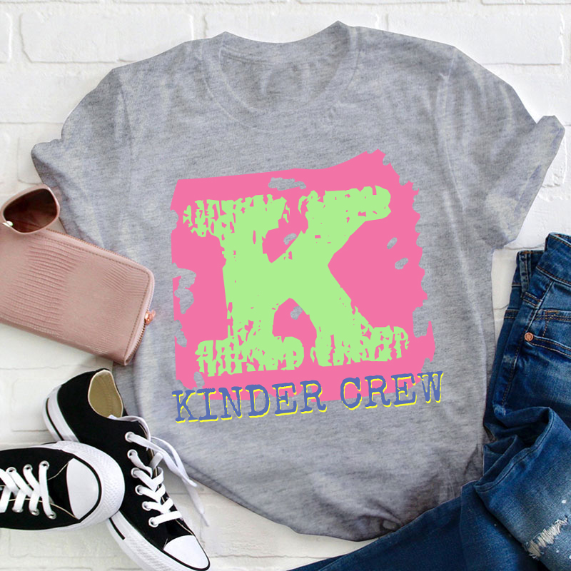 Personalized Grade Crew Teacher T-Shirt