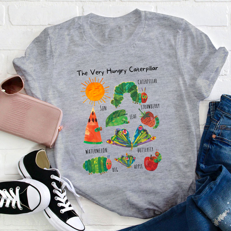 The Very Hungry Caterpillar Teacher T-Shirt