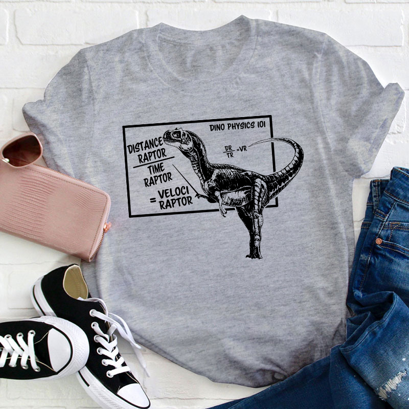 Dino Physics Teacher T-Shirt