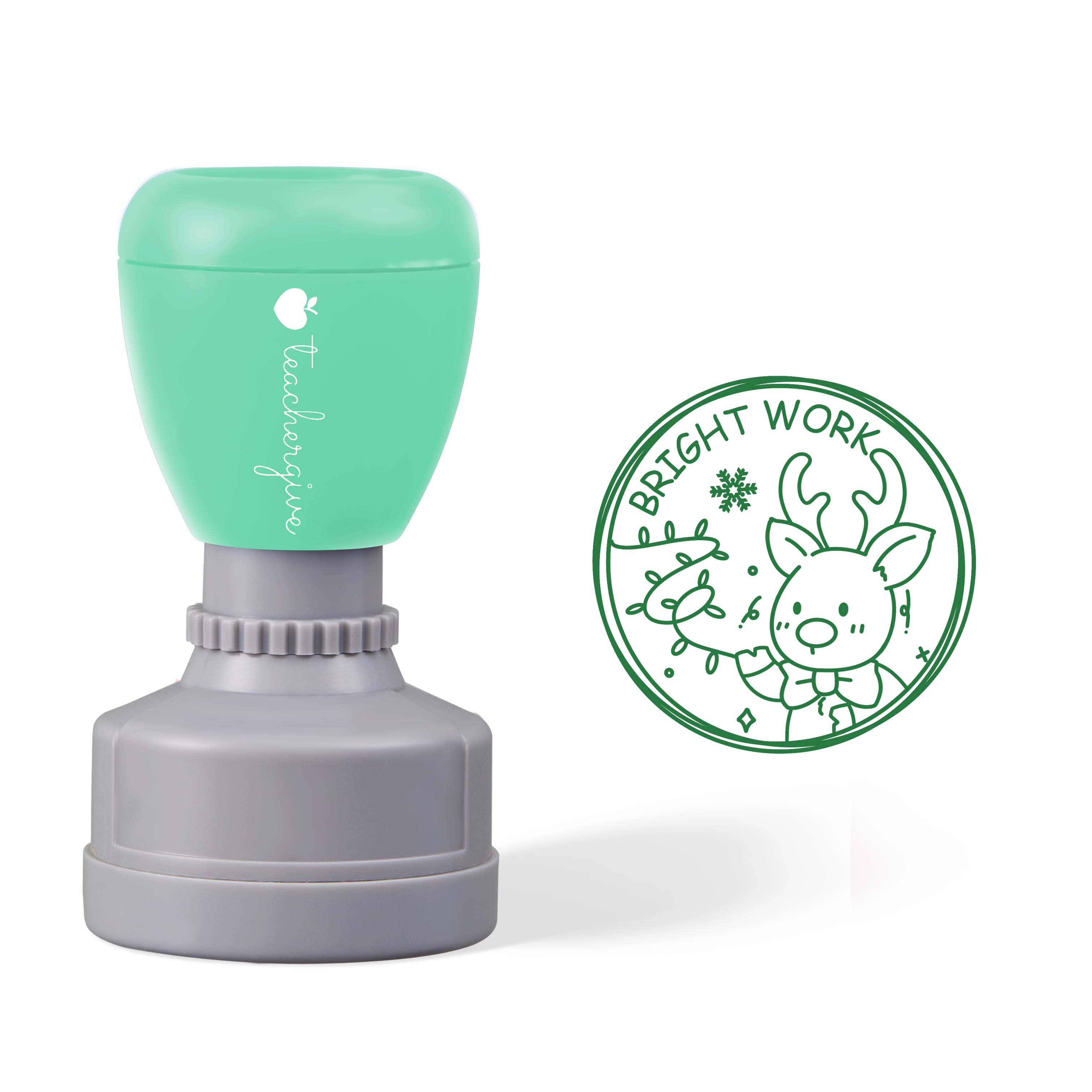 Bright Work Teacher Stamp