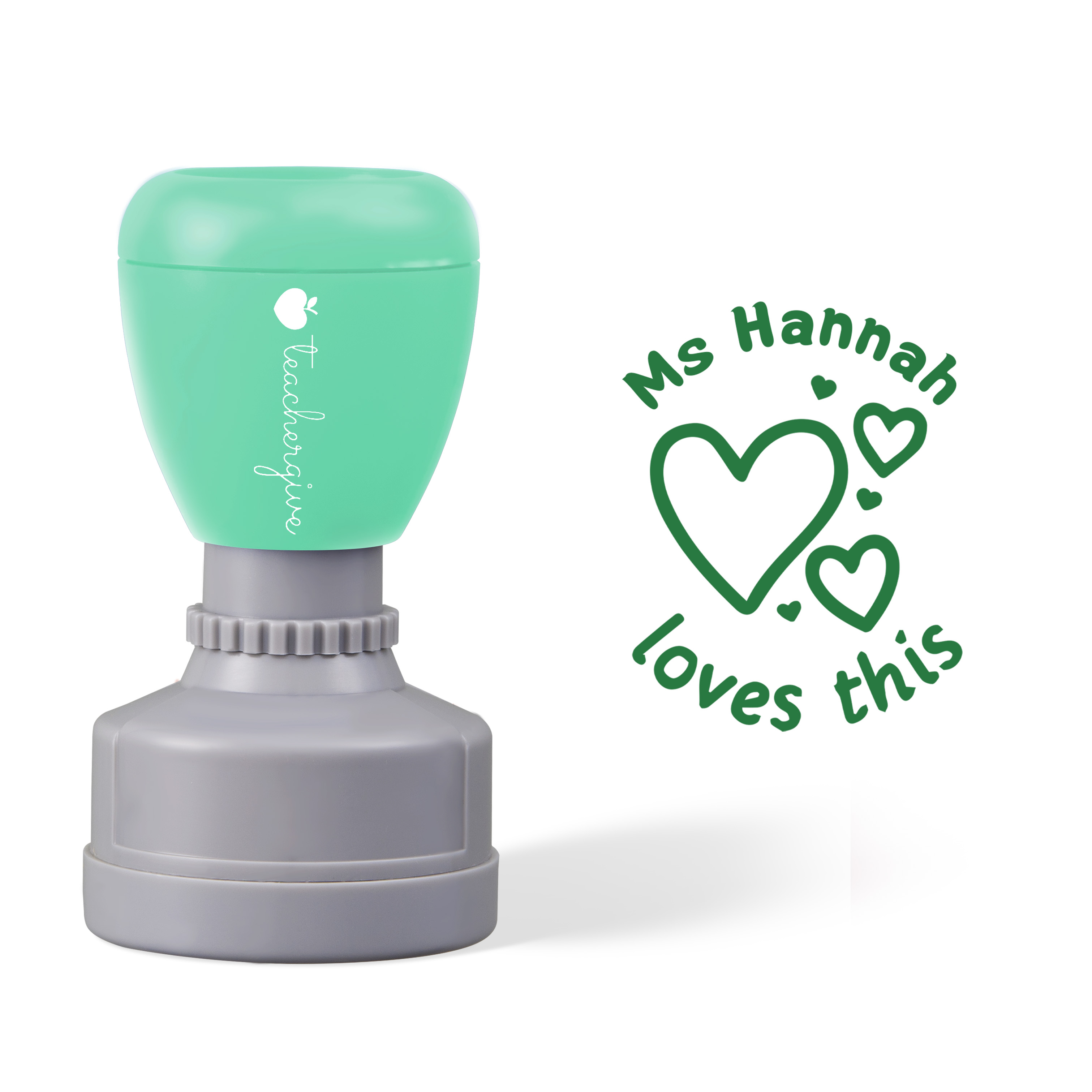 Personalized Heart Stamp