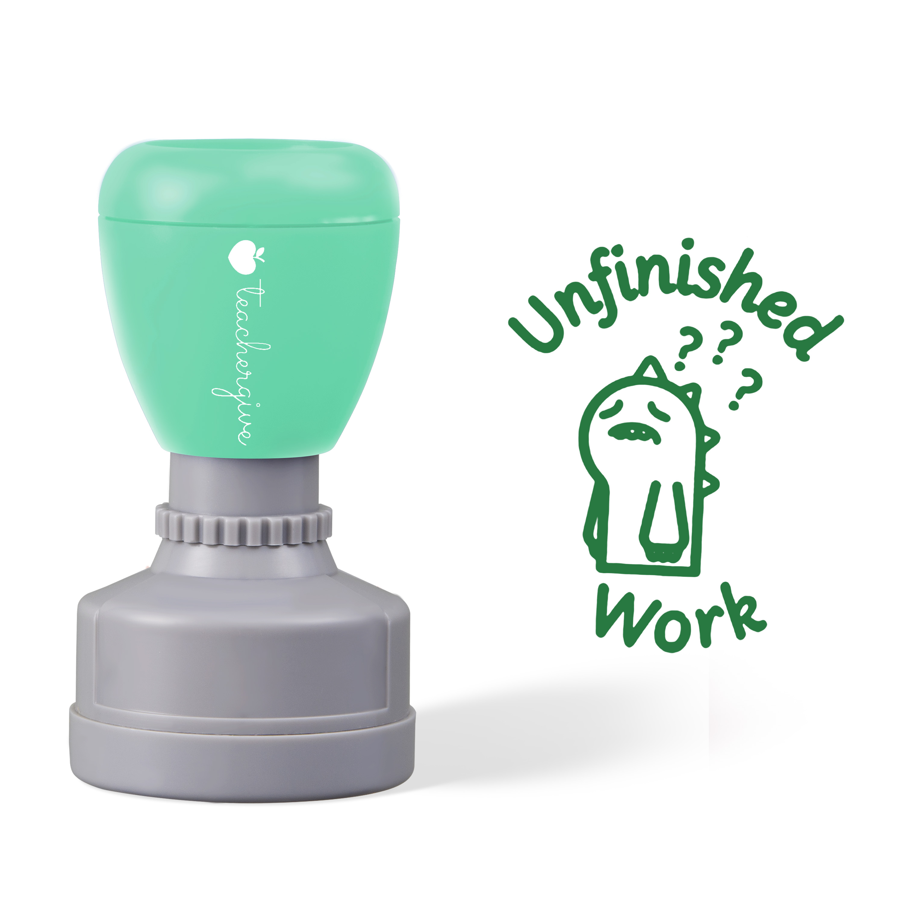 Unfinished Work Stamp