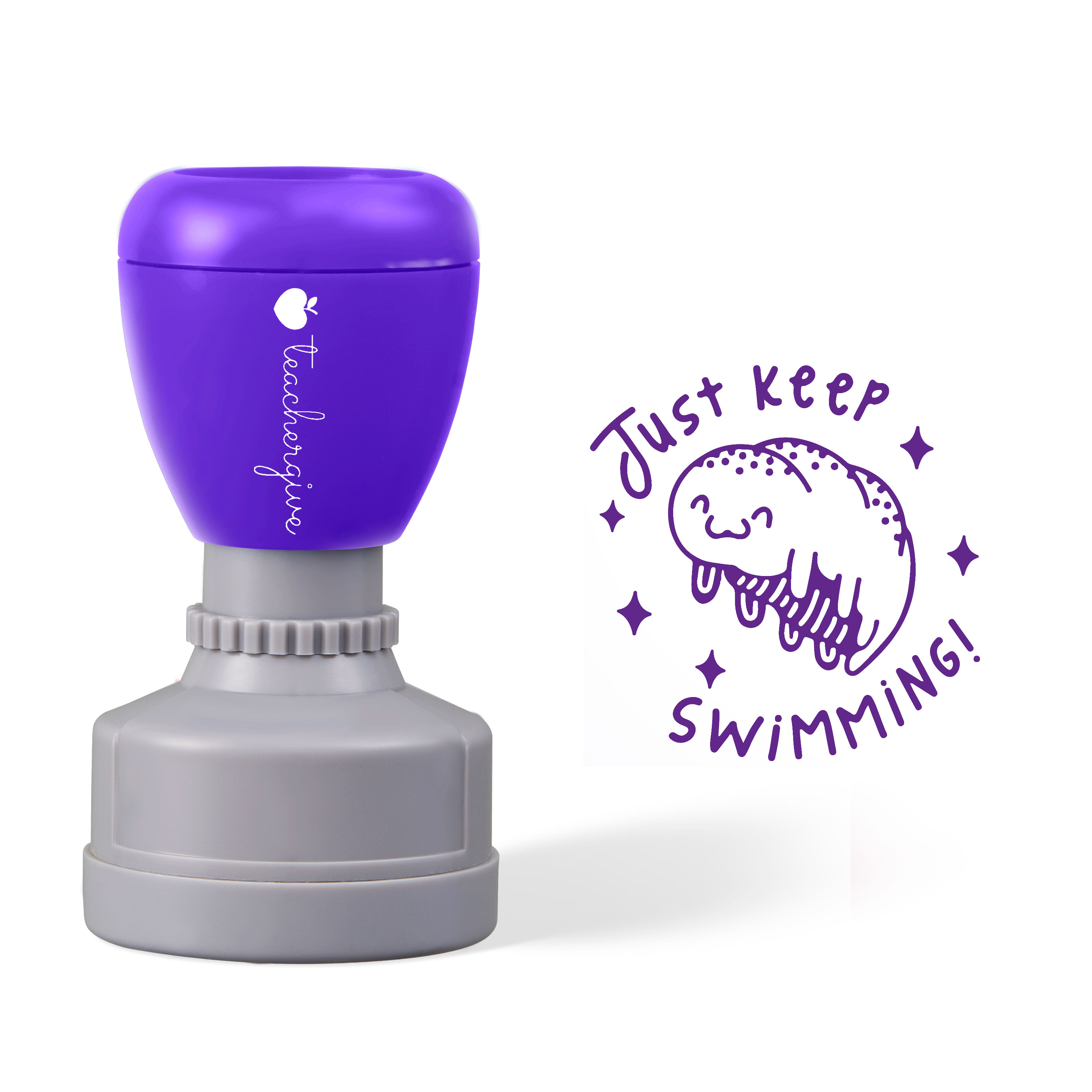 Just Keep Swimming Stamp