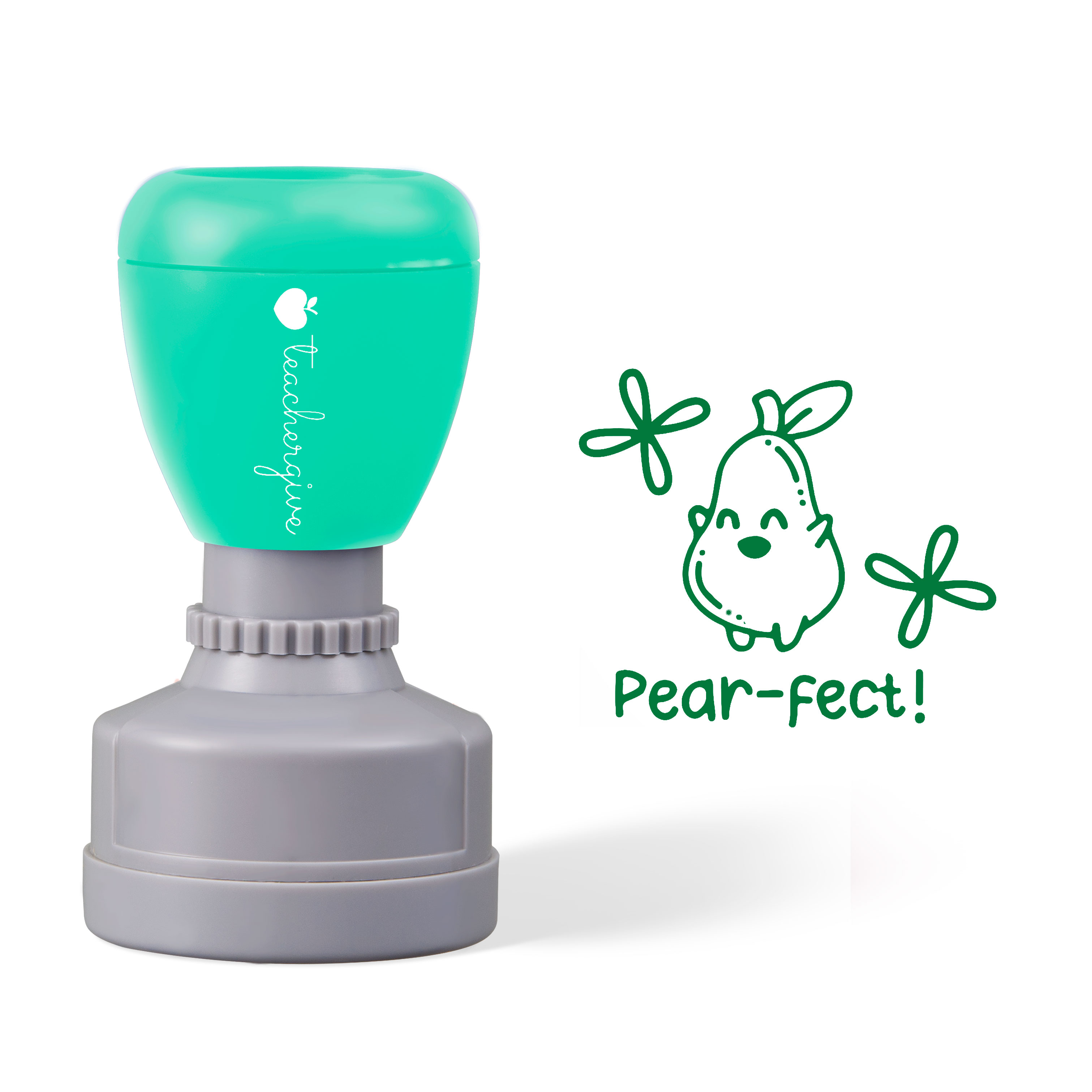 Pear-fect Work Stamp
