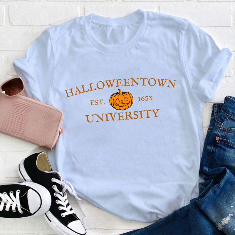 Halloween Town University Teacher T-Shirt