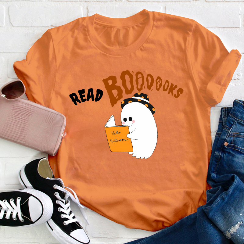 Read Booooks Teacher T-Shirt