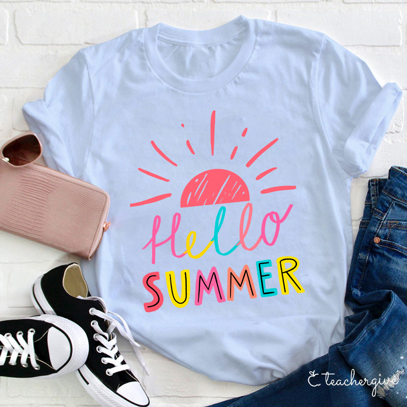 Hello Summer Teacher T-Shirt